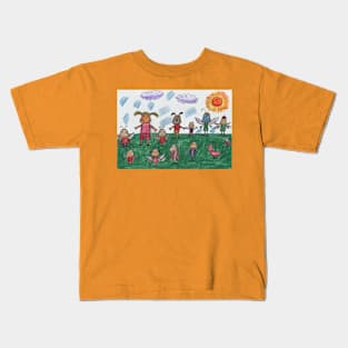 Cute Bugs from Childrens Fantasies Kids T-Shirt